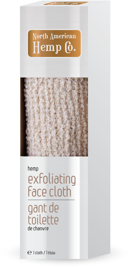 Hemp Exfoliating Face Cloth