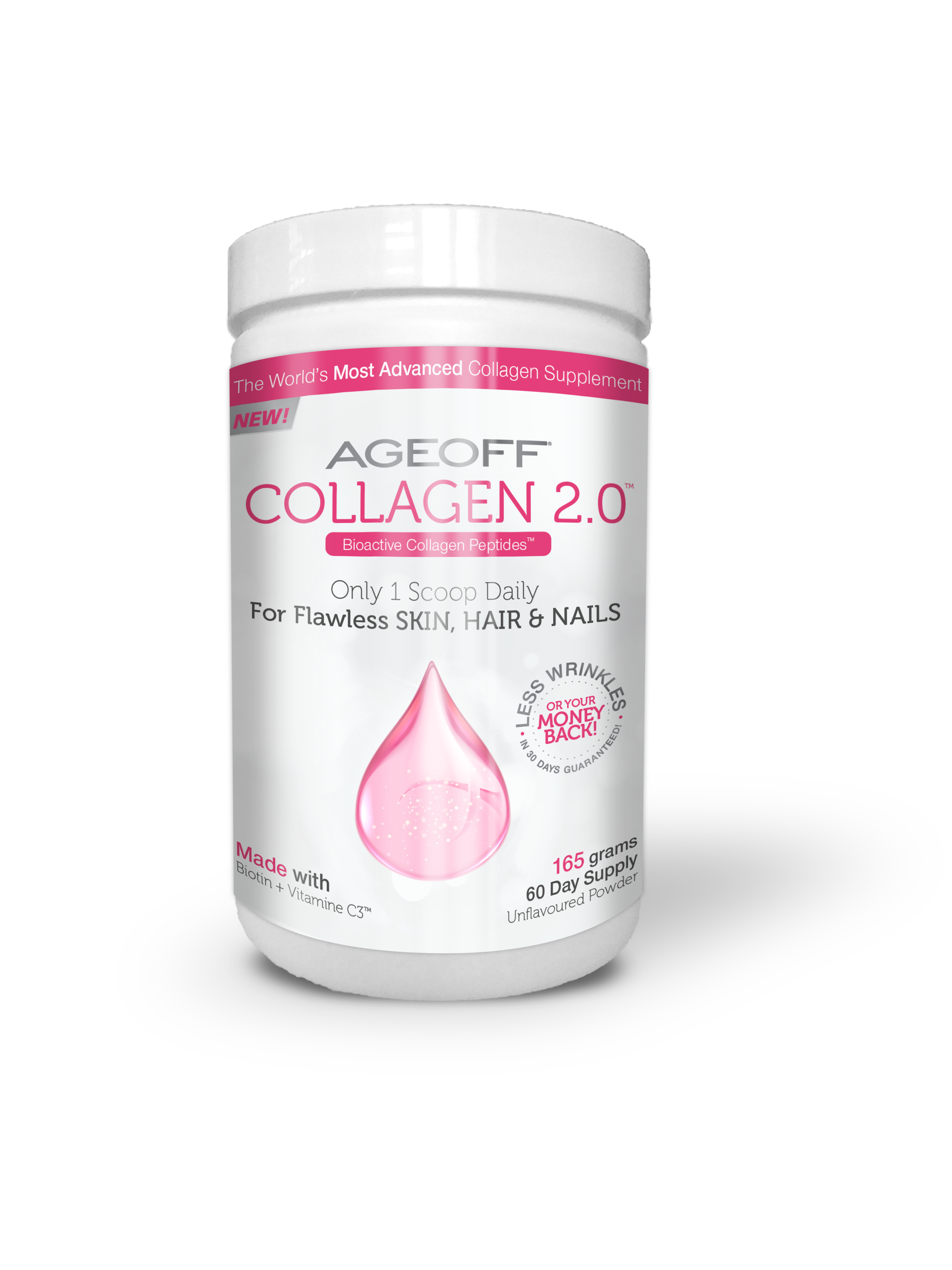 Ageoff Collagen 2.0 Peptide Powder
