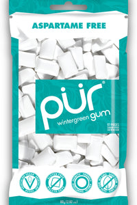 PUR Wintergreen Gum 55pc BAG