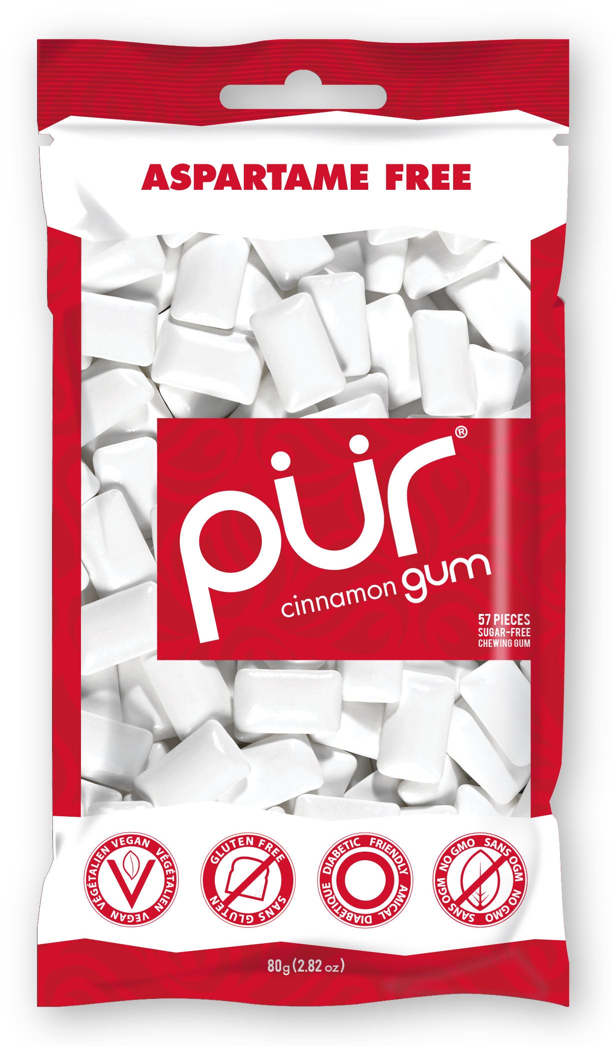 Pur cinnamon Gum 55c Gum BAG