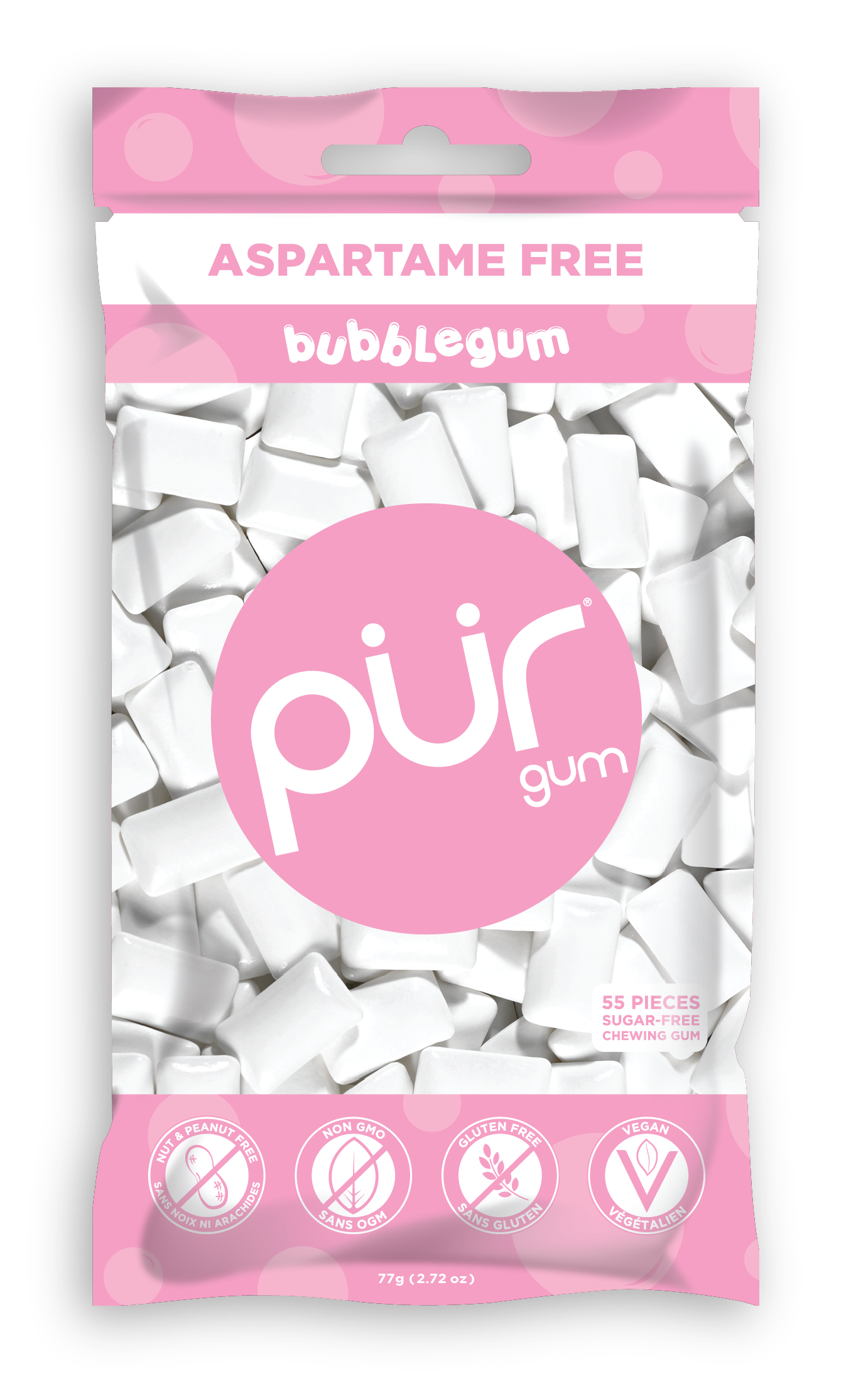 PUR  Bubblegum 55pc BAG