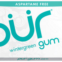 PUR Wintergreen 9pc Gum