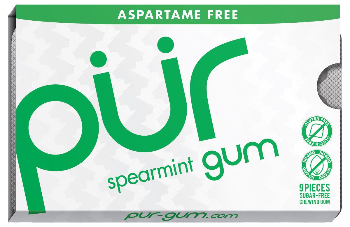 PUR Spearmint 9pc Gum