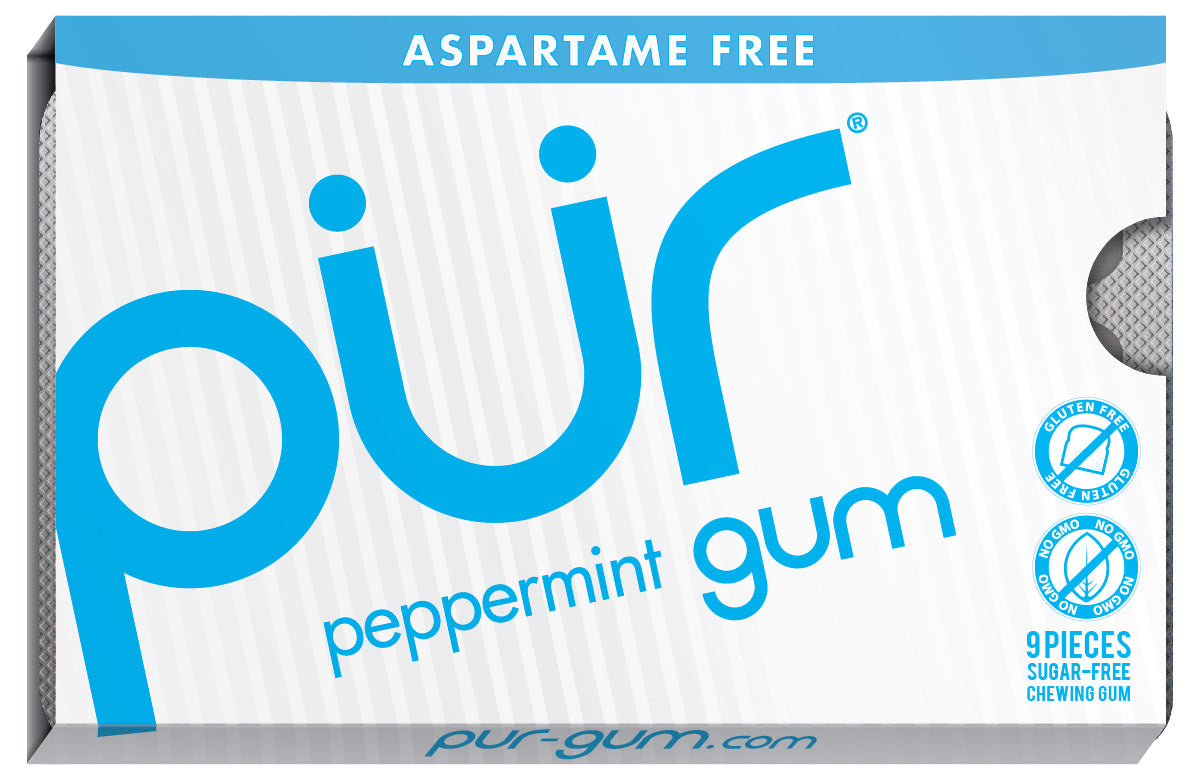 PUR Peppermint 9pc Gum