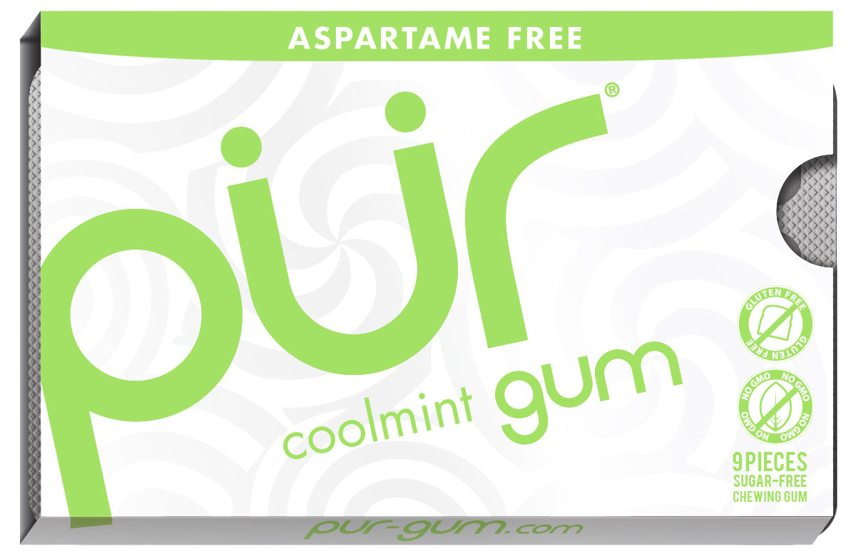 PUR Coolmint 9pc Gum