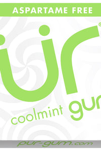 PUR Coolmint 9pc Gum