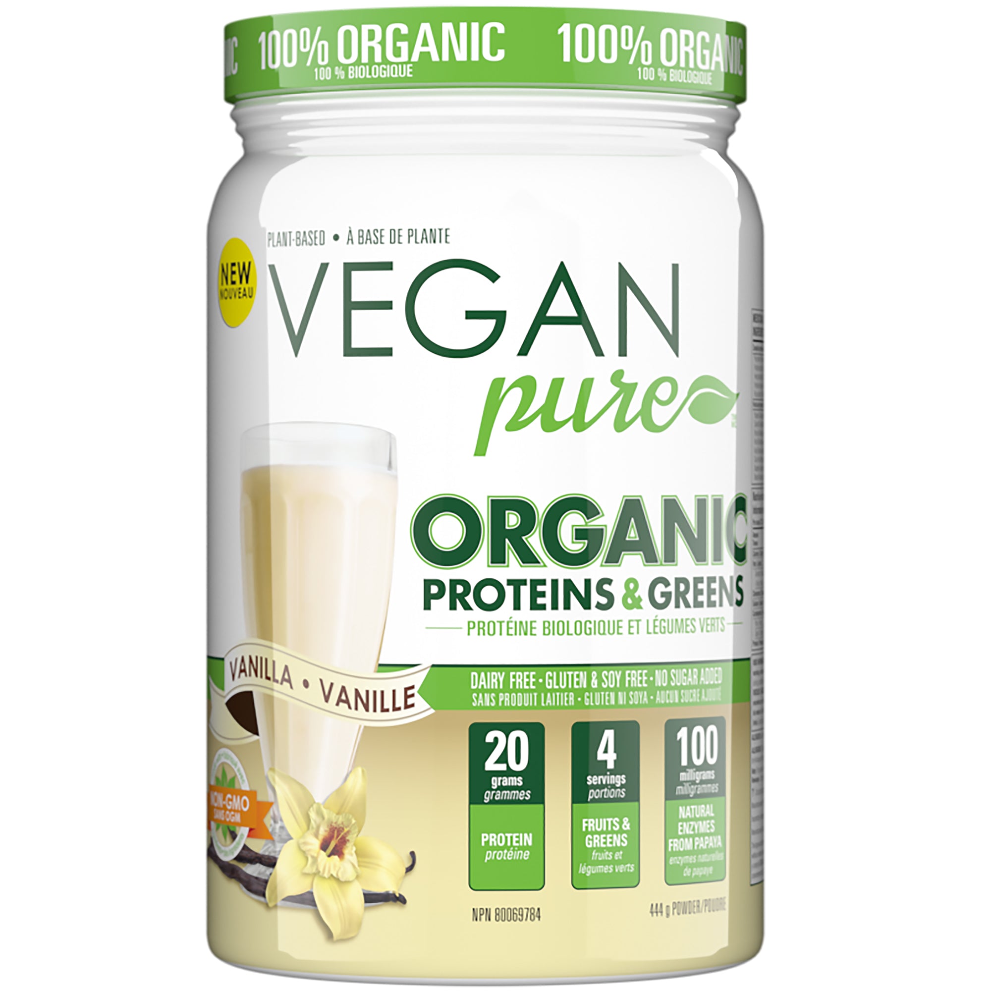 Organic Protein & Greens Vanilla