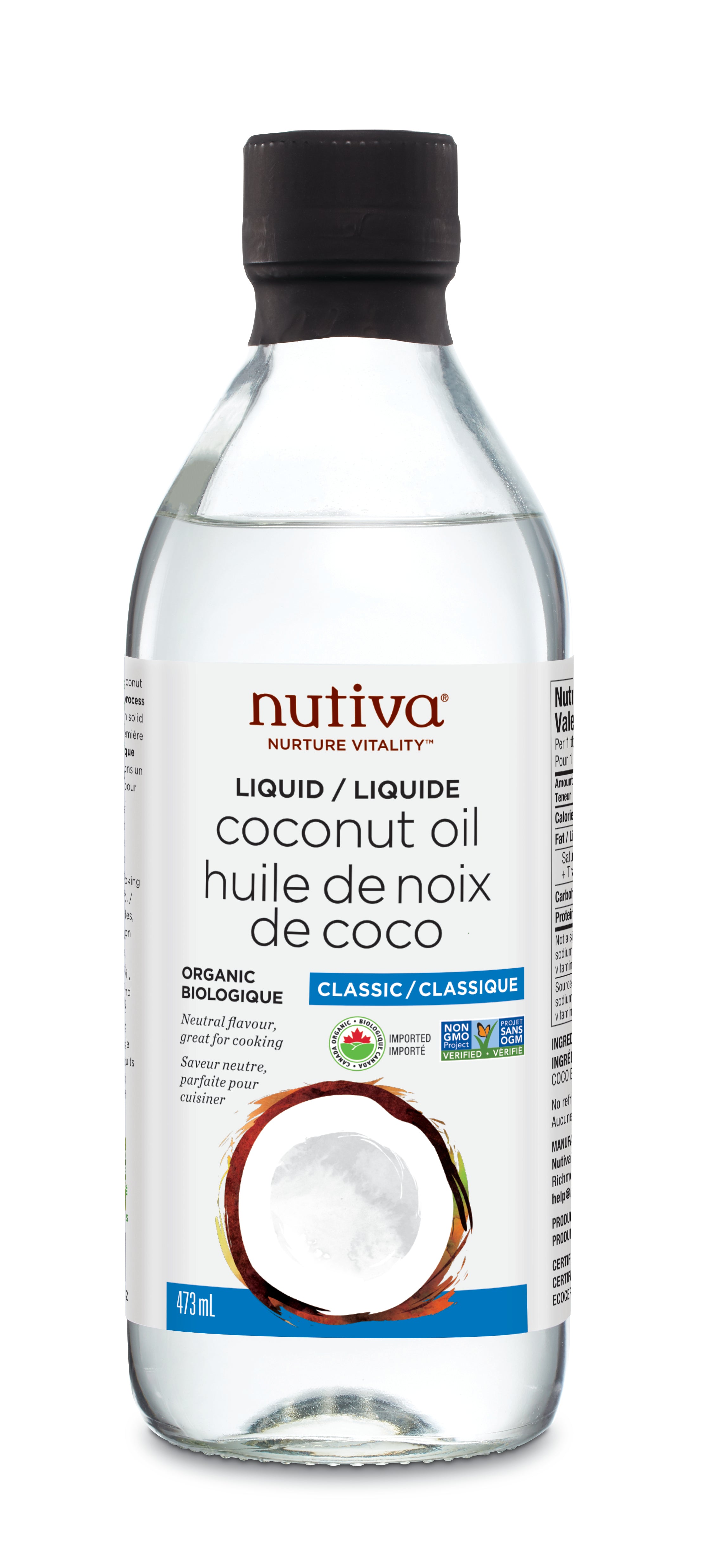Organic Liquid Coconut Oil Garlic