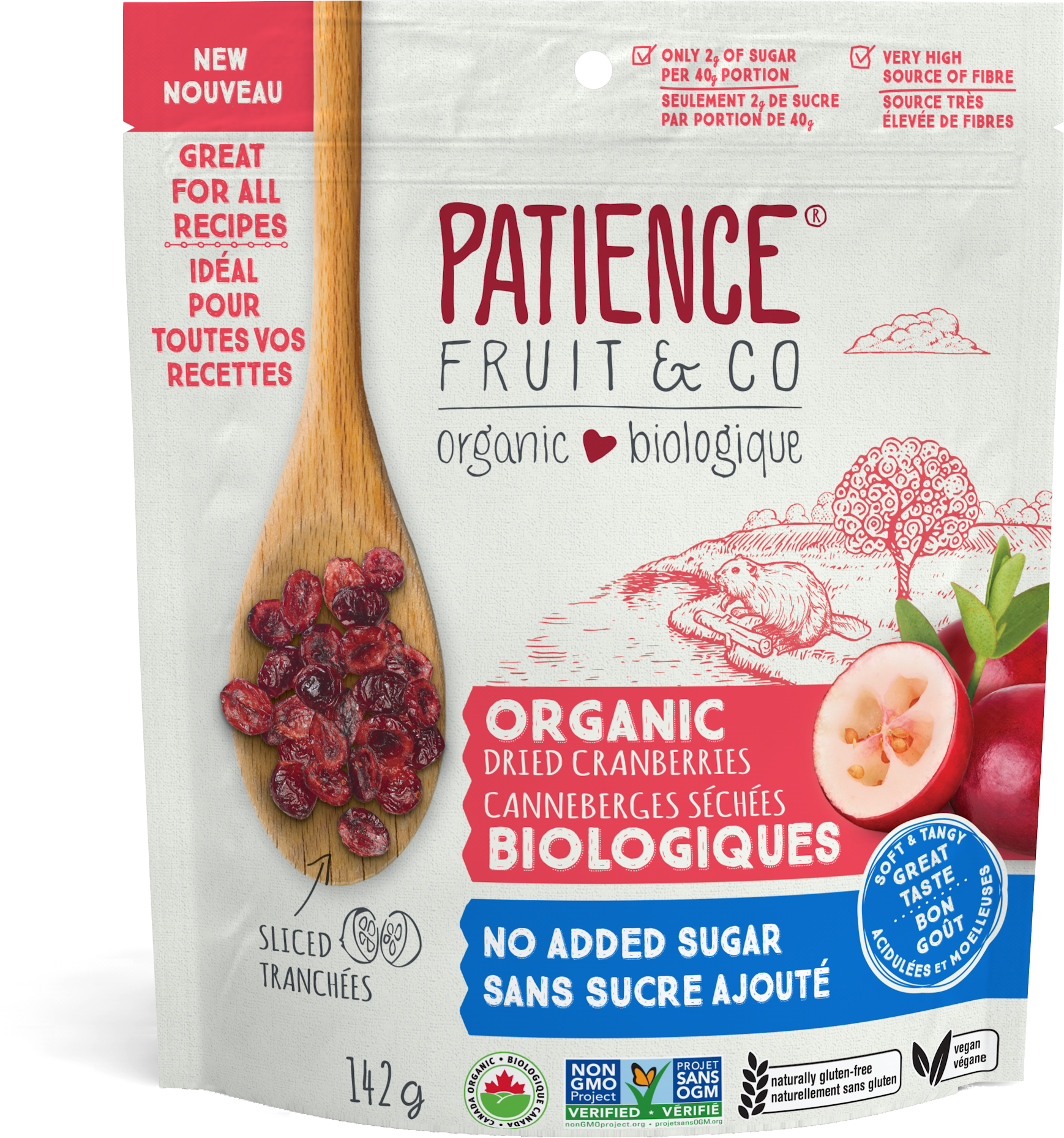 Org Cranberries - No added sugar