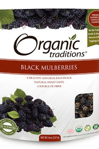 Mulberries, Black - Dried