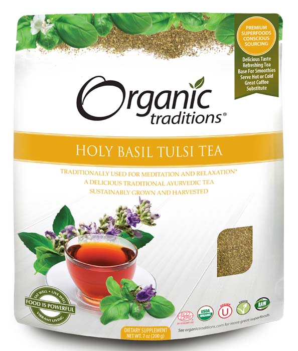 Holy Basil (Tulsi) Tea Cut
