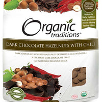 Hazelnuts, Dark Chocolate w Chili