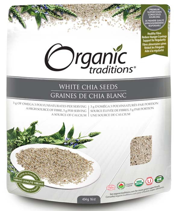 Chia Seeds, White Whole