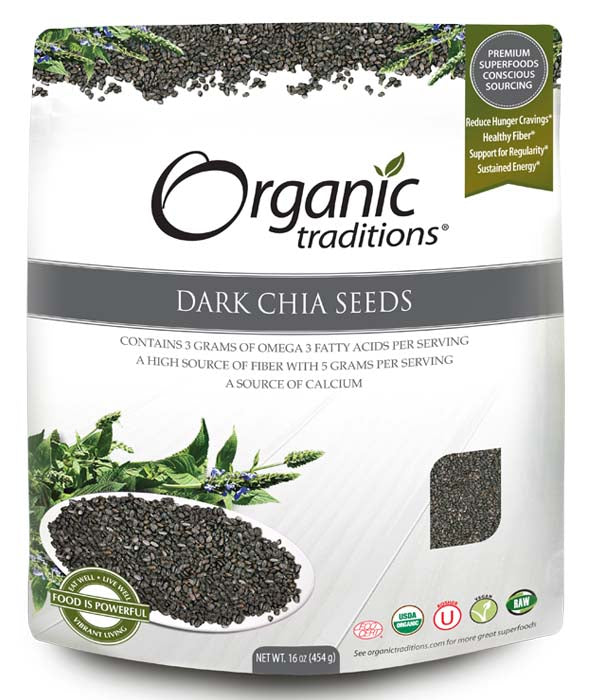 Chia Seeds, Dark Whole