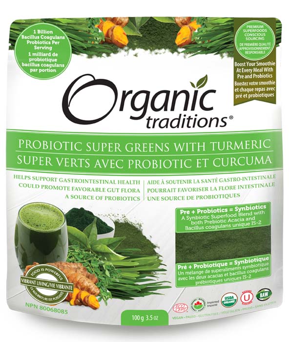 Probiotic Super Greens w/Turmeric