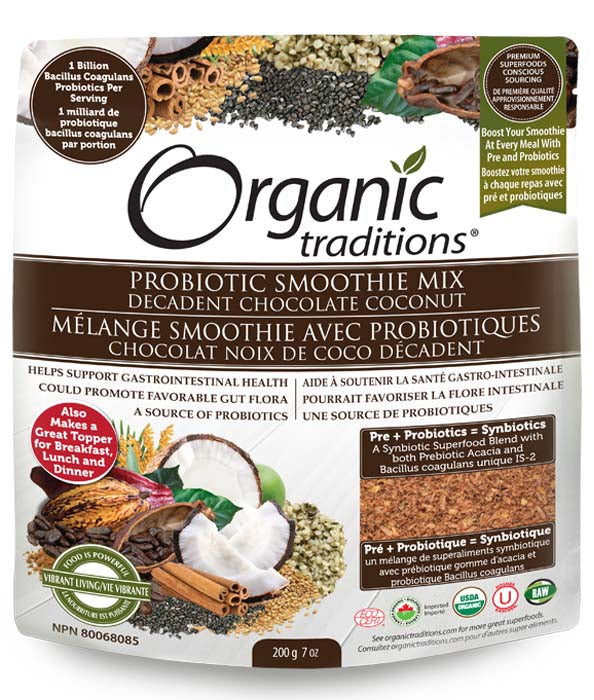 Probiotic Smoothie Mix, Choc Coconu