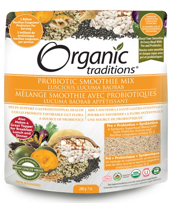 Probiotic Smoothie Mix, Luc Baobab