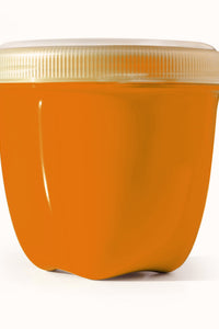 Mini Round Food Storage - Orange