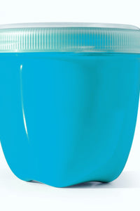 Mini Round Food Storage - Aqua