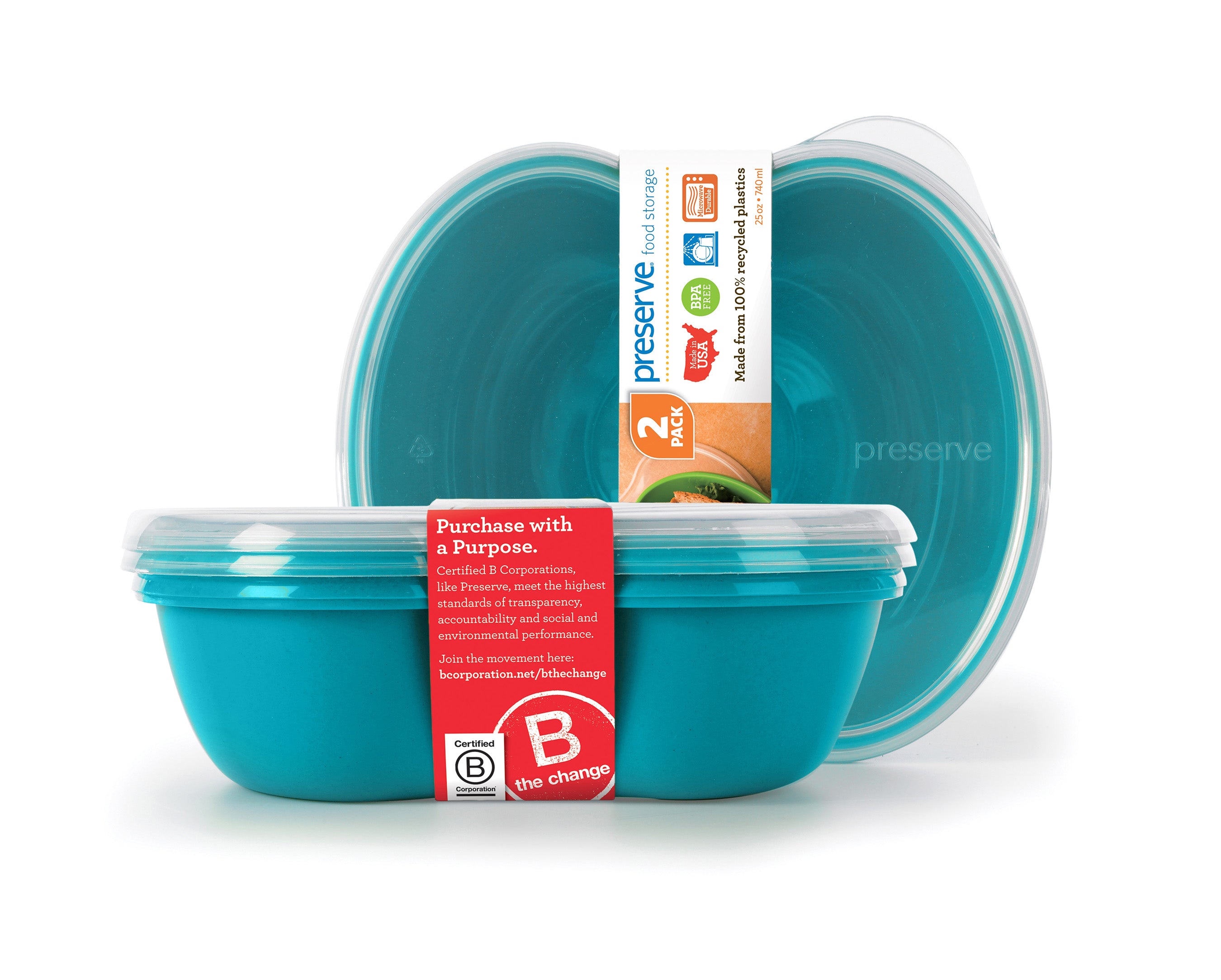 Food Storage - Sandwich(2 pak)-Aqua