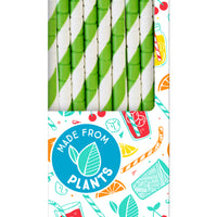 Compostables Straws Green