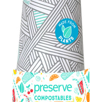 Compostables Hot Cups 8ct Natural