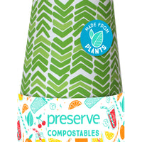 Compostables Hot Cups 8ct Green