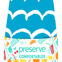 Compostables Hot Cups 8ct Blue