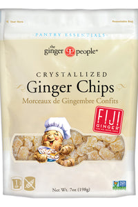 Crystallized Ginger Chips