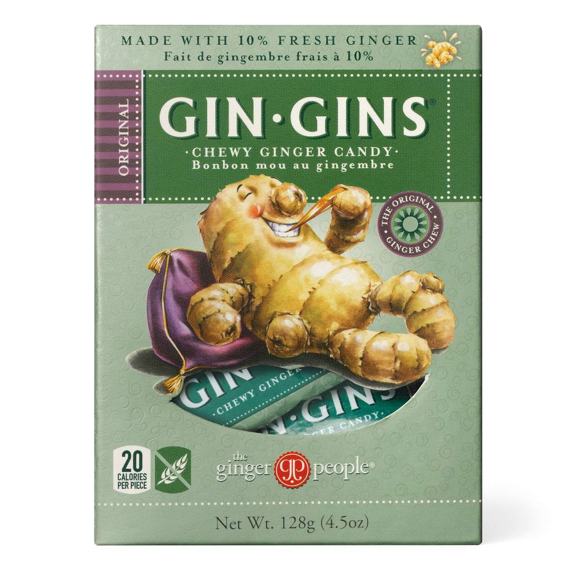 Gin Gins Original Chewy Ginger Cdy