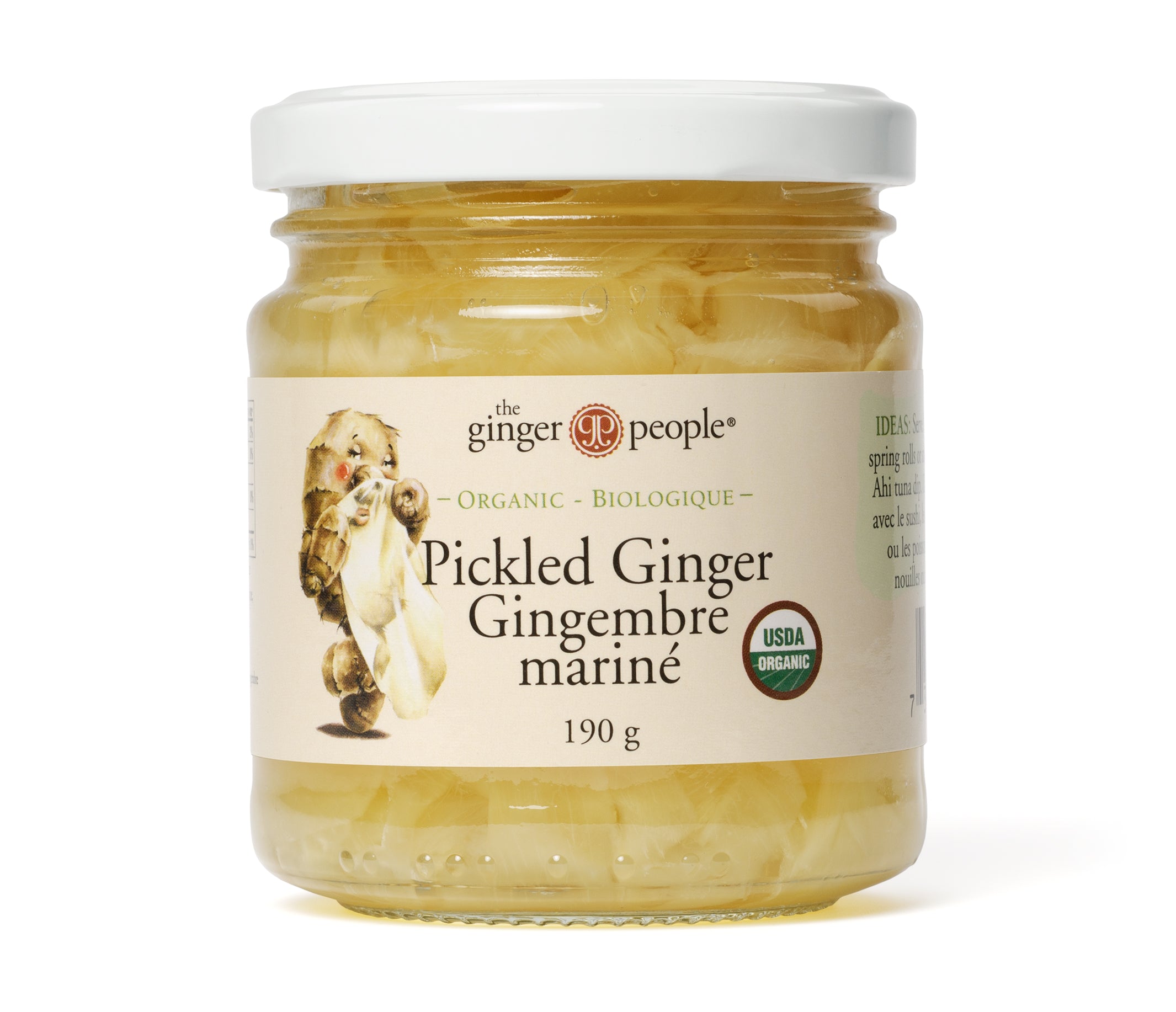 Organic Pickled Sushi Ginger