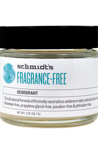 Fragrance-Free Deodorant Jar