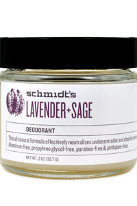 Lavender + Sage Deodorant Jar