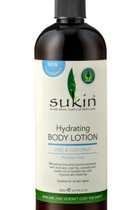 Hydrating Body Lotion Lime Coconut