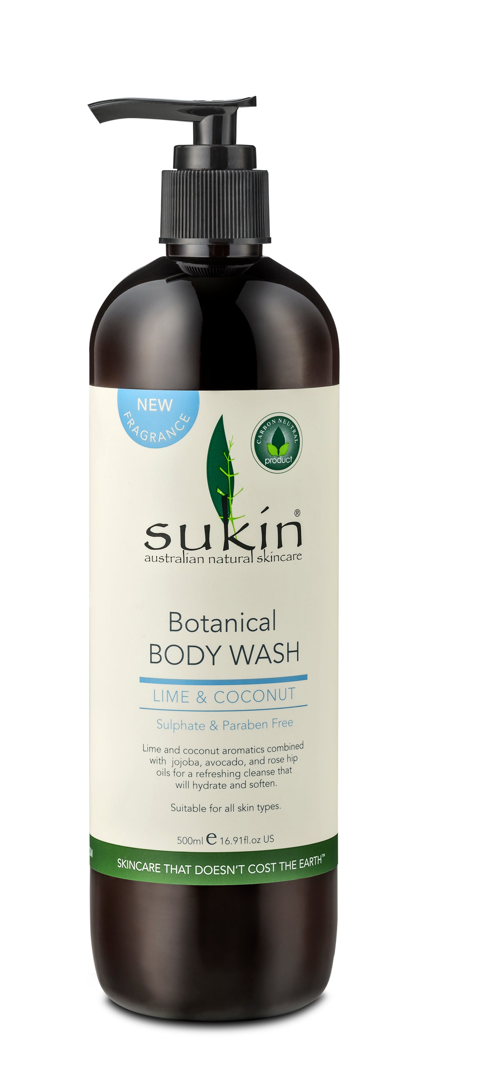 Botanical Body Wash Lime & Coconut