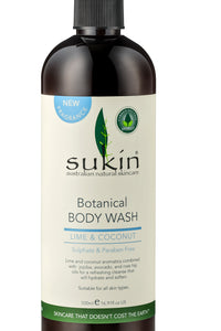 Botanical Body Wash Lime & Coconut