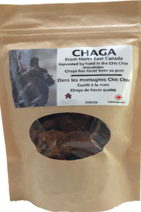 Organic Canadian Chaga Chunks