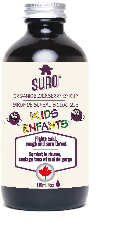 Organic Elderberry Syrup for Kids