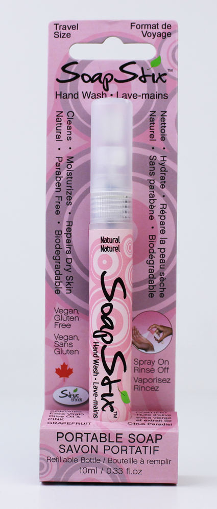 SoapStix Pink Grapefruit Spray