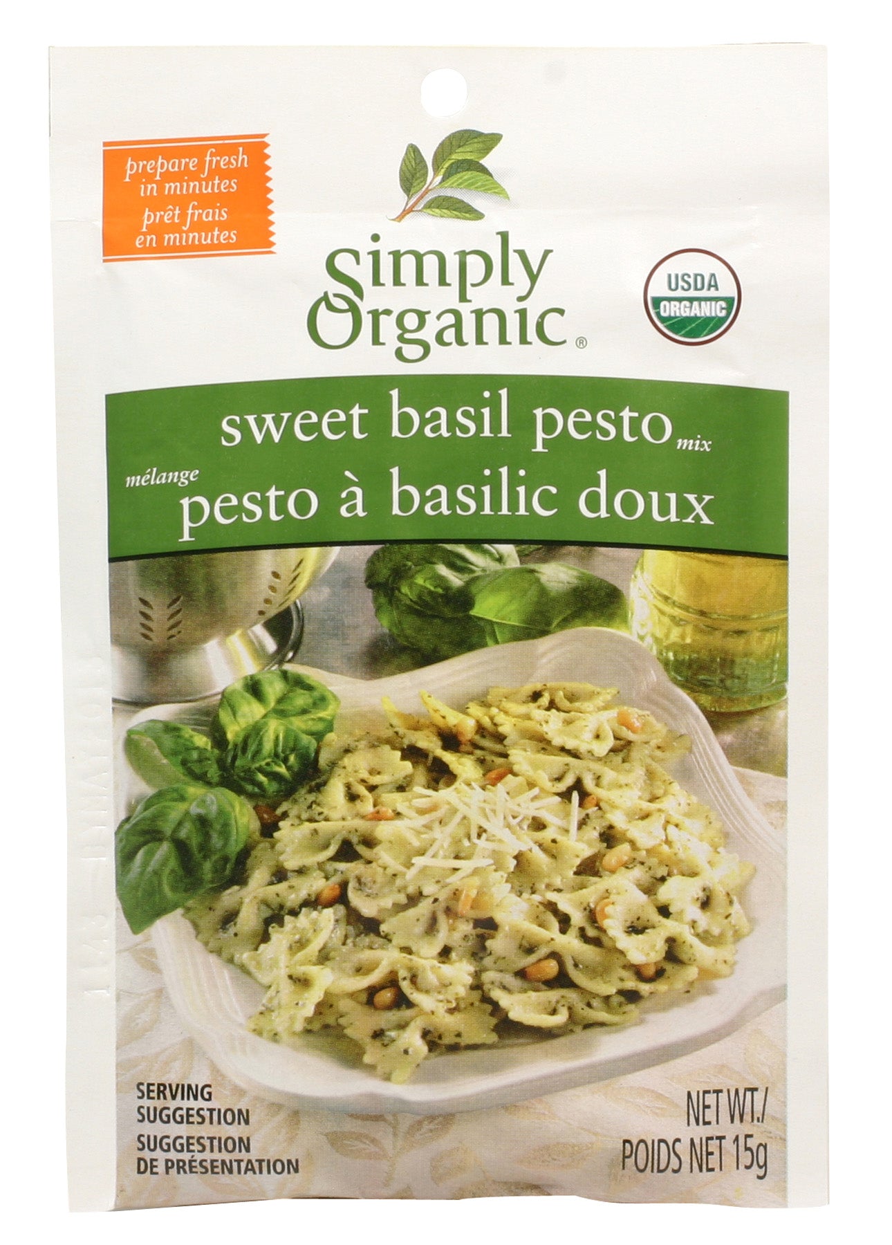 Sweet Basil Pesto Seasoning Mix