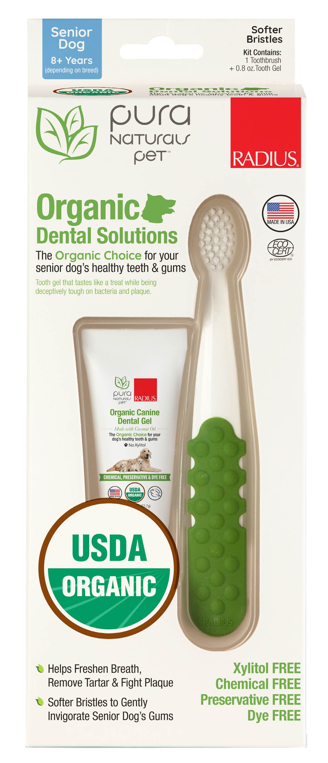 Organic Canine Dental Kit Senior