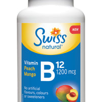 Vit B12 1200mcg Peach Mango