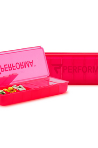 7 Day Pill Container, Raspberry