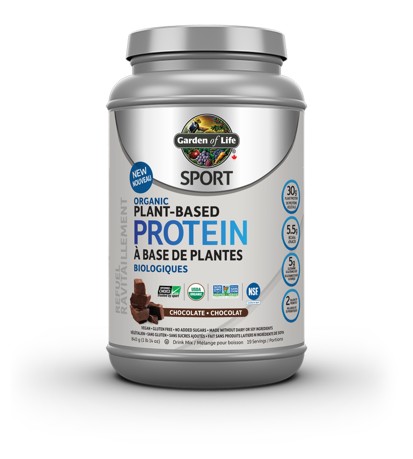 Sport Org Plant Base Protein - Choc