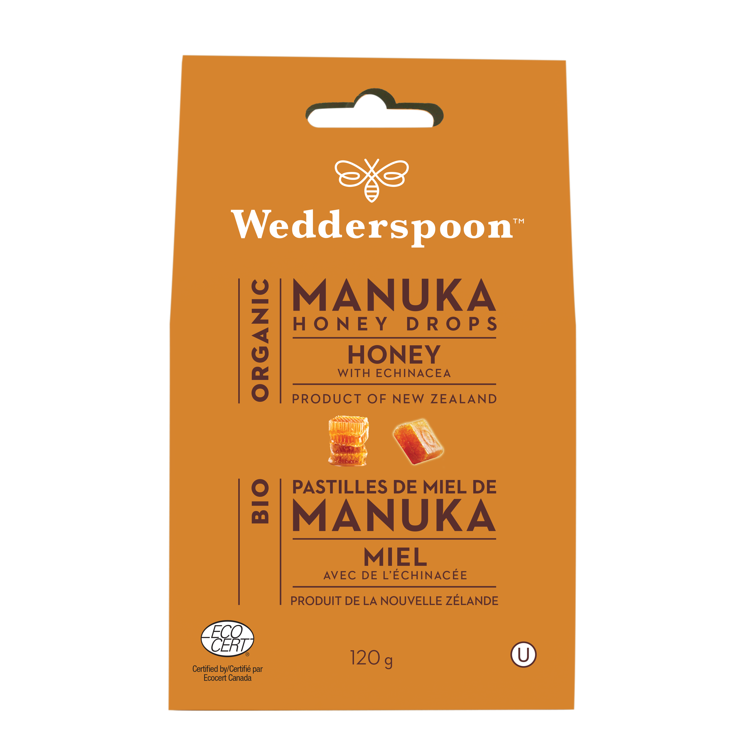 Org Manuka Honey Drops Echinacea