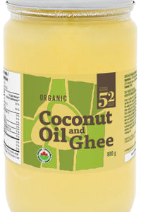 Coconut Oil and Organic Ghee