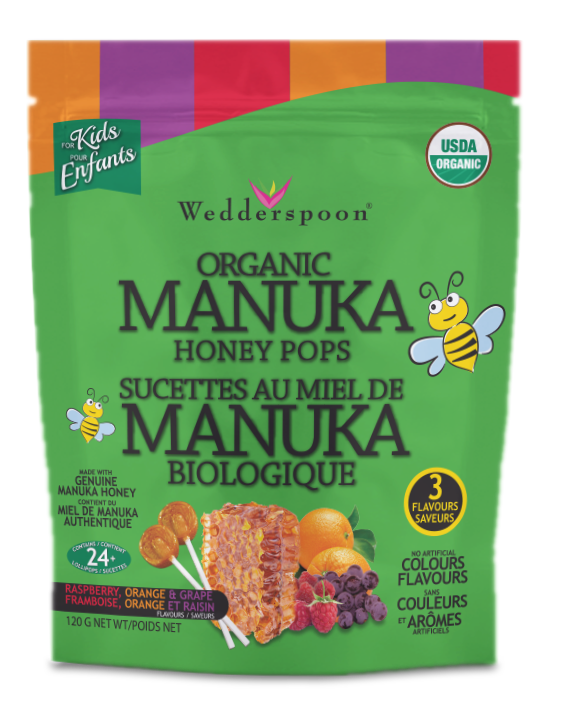 Org Manuka Honey Pops Variety Pack