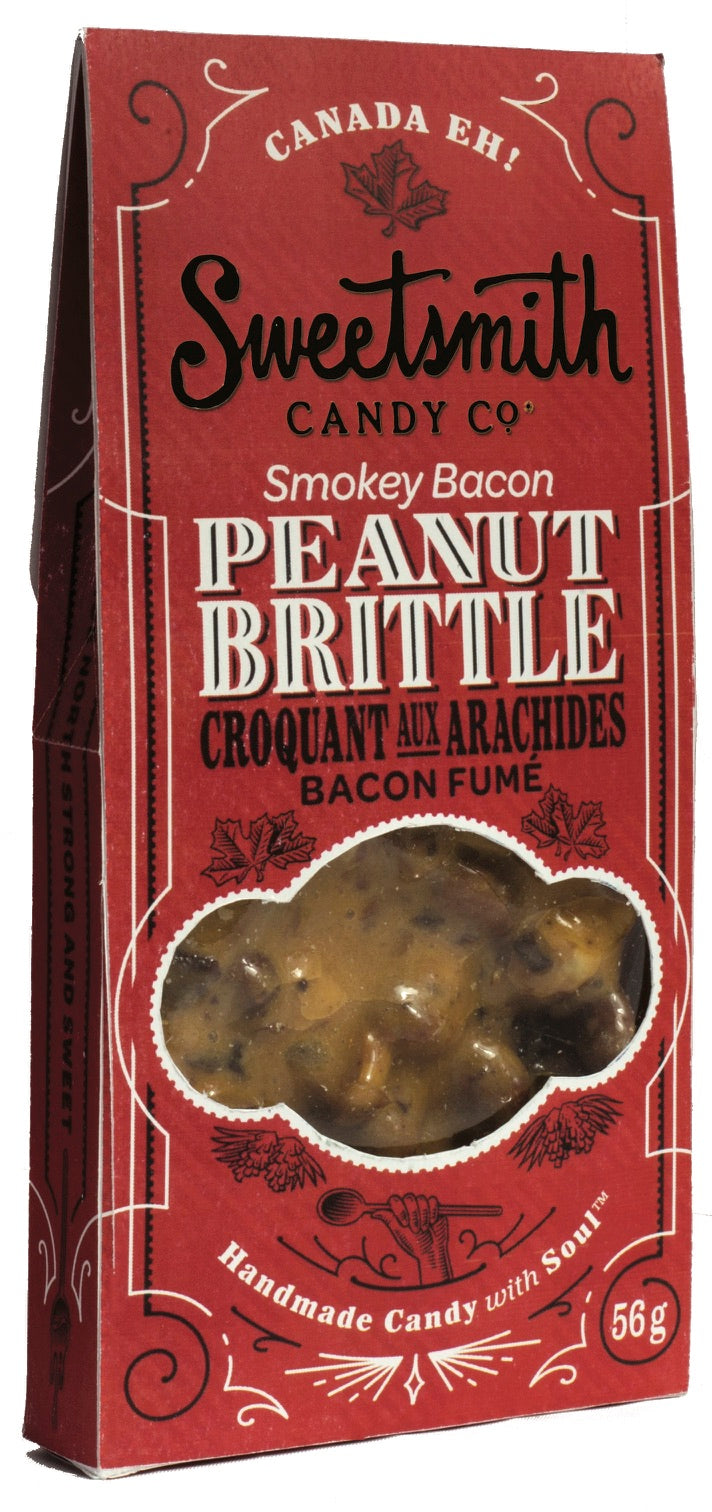 Smokey Bacon Peanut Brittle