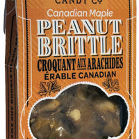 Canadian Maple Peanut Brittle
