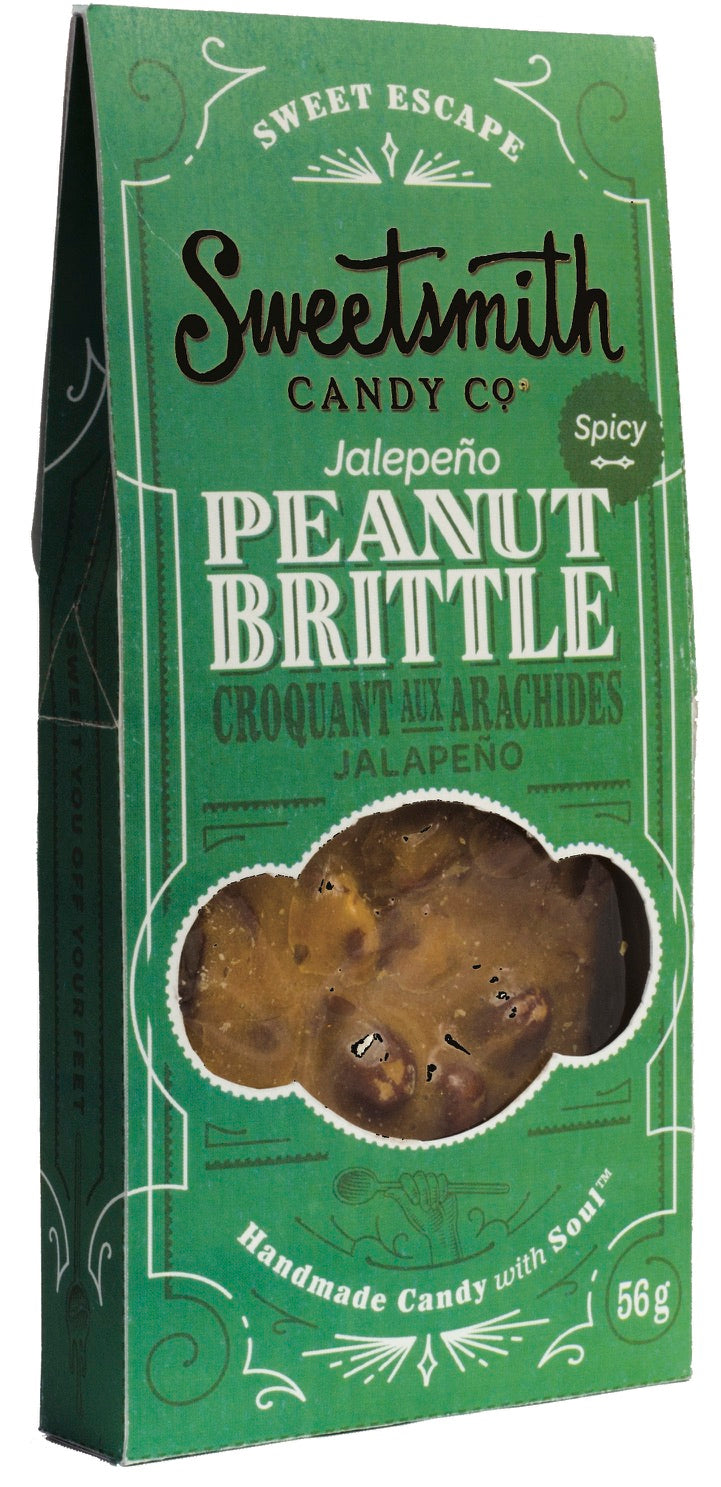 Jalapeno Peanut Brittle